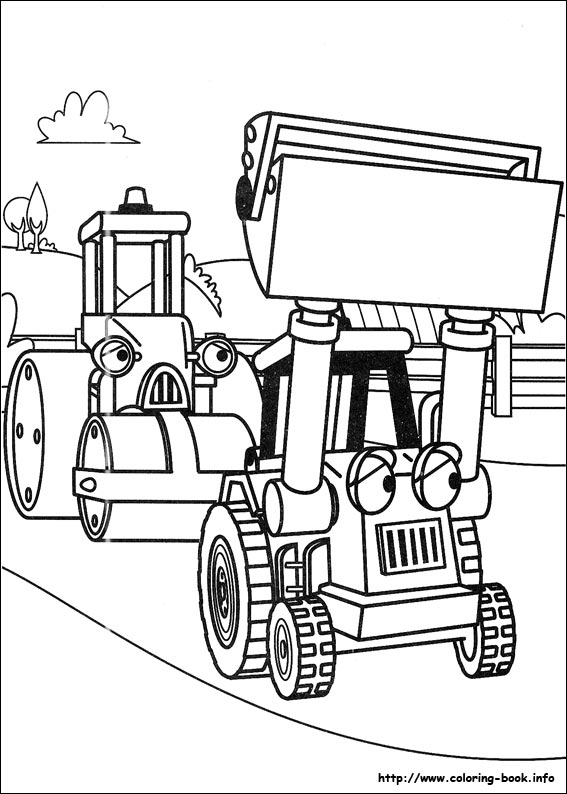 Bob the Builder coloring picture